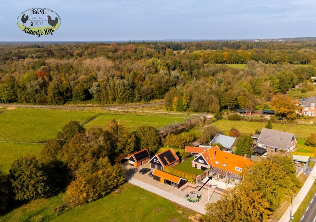 Vakantiehuis Klaartje Kip Voor 4 Personen, Landelijk Gelegen! Enschede Bagian luar foto